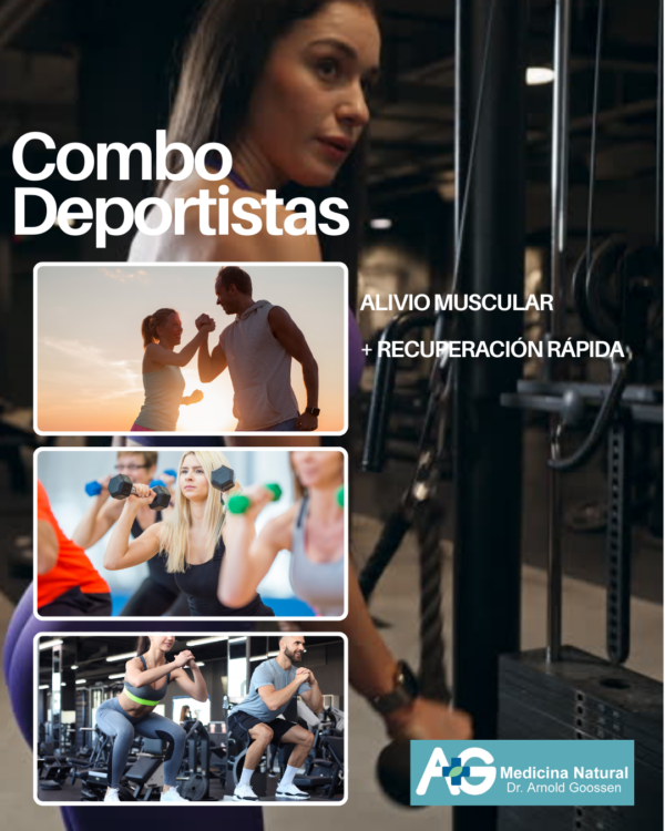 COMBO DEPORTISTAS & RECUPERACIÓN MUSCULAR